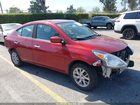 2018 Nissan Versa 1.6 Sv Red vin: 3N1CN7AP4JL830992