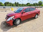 2019 Nissan Versa Sv Red vin: 3N1CN7AP7KL861476