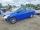 2016 Nissan Versa 1.6 Sv Blue vin: 3N1CN7AP8GL844984