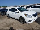 2018 Nissan Versa 1.6 Sv White vin: 3N1CN7AP8JL817534