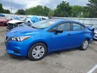 2020 Nissan Versa S Blue vin: 3N1CN8BV7LL856685