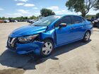 2020 Nissan Versa S Blue vin: 3N1CN8DV3LL842098