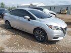 2021 Nissan Versa Sv Xtronic Cvt Silver vin: 3N1CN8EV0ML826358