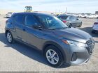 2023 Nissan Kicks S Xtronic Cvt Gray vin: 3N1CP5BV3PL497446