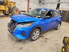 2022 Nissan Kicks S Blue vin: 3N1CP5BV7NL490836