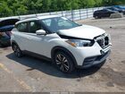 2018 Nissan Kicks Sv White vin: 3N1CP5CU0JL530495