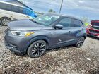 2019 Nissan Kicks Sv Gray vin: 3N1CP5CU2KL542858
