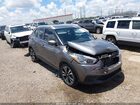2018 Nissan Kicks Sv Gray vin: 3N1CP5CU5JL519217