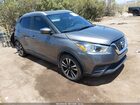 2019 Nissan Kicks Sv Gray vin: 3N1CP5CU5KL498404