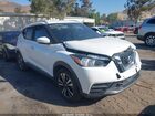 2018 Nissan Kicks Sv White vin: 3N1CP5CU6JL523681