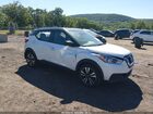 2019 Nissan Kicks Sv White vin: 3N1CP5CU6KL556696