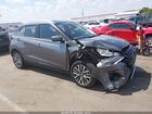 2021 Nissan Kicks Sv Xtronic Cvt Gray vin: 3N1CP5CV0ML532437