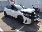 2022 Nissan Kicks Sr Xtronic Cvt White vin: 3N1CP5DV6NL488234