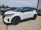 2024 Nissan Kicks Sr White vin: 3N1CP5DVXRL566391