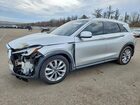 2021 Infiniti Qx50 Luxe Серебряный vin: 3PCAJ5BB0MF120353