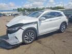 2022 Infiniti Qx50 Luxe White vin: 3PCAJ5BB3NF119957