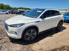 2021 Infiniti Qx50 Luxe White vin: 3PCAJ5BB6MF117215