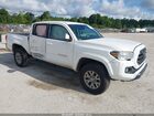 2019 Toyota Tacoma Sr5 V6 White vin: 3TMAZ5CN6KM078975