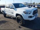2021 Toyota Tacoma Trd Sport White vin: 3TMAZ5CNXMM153860