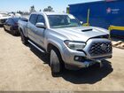 2020 Toyota Tacoma Trd Sport Silver vin: 3TMBZ5DN8LM025926