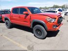 2018 Toyota Tacoma Trd Off Road Red vin: 3TMCZ5AN0JM138565