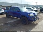 2022 Toyota Tacoma Sr5 V6 Blue vin: 3TMCZ5AN2NM507934