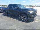 2018 Toyota Tacoma Trd Sport Черный vin: 3TMCZ5AN4JM162352