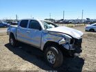 2021 Toyota Tacoma Sr V6 Silver vin: 3TMCZ5AN4MM443619