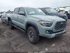 2022 Toyota Tacoma Trd Off Road Green vin: 3TMCZ5AN4NM504355