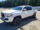 2018 Toyota Tacoma Sr V6 White vin: 3TMCZ5AN5JM187728