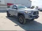 2019 Toyota Tacoma Trd Off Road Gray vin: 3TMCZ5AN9KM263713
