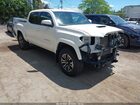 2022 Toyota Tacoma Trd Sport White vin: 3TYCZ5AN7NT067228