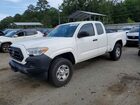 2022 Toyota Tacoma Sr White vin: 3TYRX5GN1NT046642