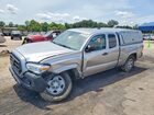 2021 Toyota Tacoma Sr Silver vin: 3TYRX5GN2MT028021