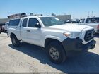 2022 Toyota Tacoma Sr White vin: 3TYRX5GN2NT043135