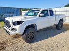 2023 Toyota Tacoma Sr White vin: 3TYSX5EN4PT019457