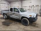 2022 Toyota Tacoma Sr Silver vin: 3TYSX5ENXNT012008