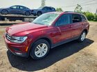2018 Volkswagen Tiguan S Burgundy vin: 3VV0B7AX3JM016529