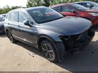 2018 Volkswagen Tiguan 2.0t Se/2.0t Sel Gray vin: 3VV2B7AX4JM030593