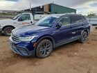 2022 Volkswagen Tiguan Se Blue vin: 3VV2B7AX4NM039395