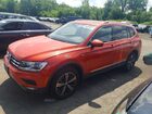 2018 Volkswagen Tiguan Se Orange vin: 3VV2B7AX9JM078588