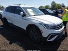2022 Volkswagen Tiguan 2.0t Se White vin: 3VV2B7AX9NM121624
