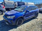 2023 Volkswagen Taos Sel Blue vin: 3VV2X7B23PM346600