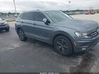 2018 Volkswagen Tiguan 2.0t Se/2.0t Sel Gray vin: 3VV3B7AX0JM003489