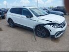 2022 Volkswagen Tiguan 2.0t Se Белый vin: 3VV3B7AX2NM080225