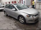 2017 Volkswagen Golf Tsi S 4-door/tsi Se 4-door/tsi Sel 4-door/tsi Wolfsburg Edition 4-door Silver vin: 3VW217AU0HM060835