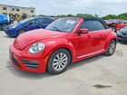 2018 Volkswagen Beetle S Red vin: 3VW5DAAT8JM516630