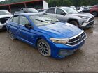 2024 Volkswagen Jetta 1.5t S Blue vin: 3VW5M7BU0RM078045
