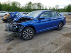 2024 Volkswagen Jetta S Blue vin: 3VW5M7BU4RM094281