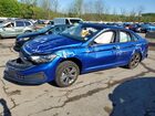 2024 Volkswagen Jetta Se Blue vin: 3VW7M7BU3RM059952